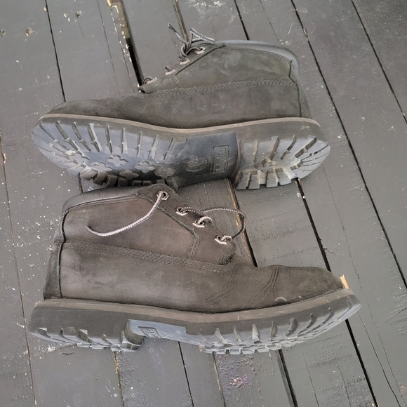 Timberland Nellie Chukka Black Boots Waterproof Anti-fatigue Ankle Women's 7 - Picture 9 of 9